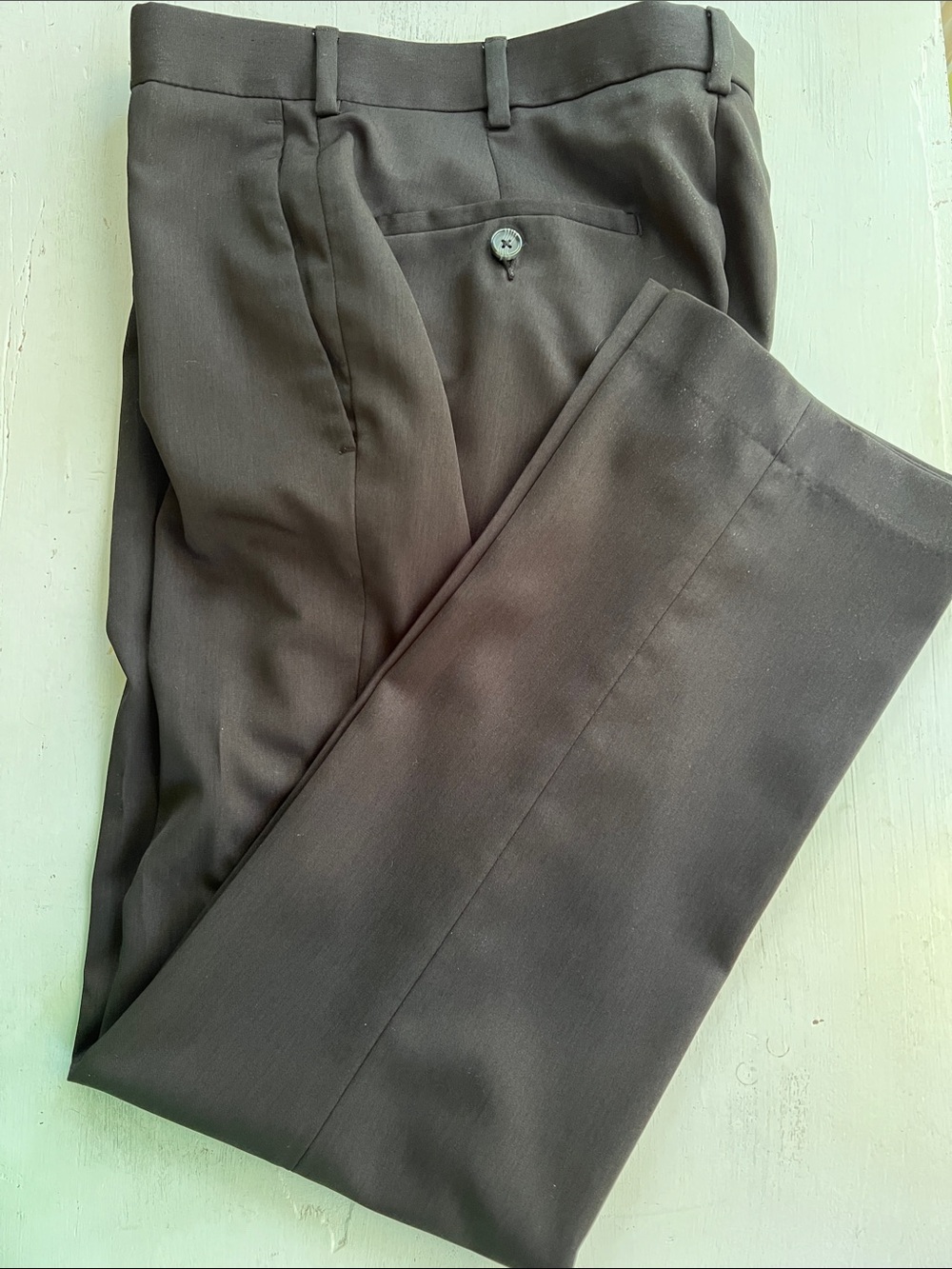 Classic Men's Dress Pants in Black